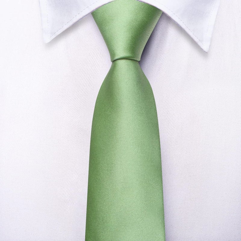 Dubulle Ties for Boys Self Tie Silk Paisely Striped Kids Necktie and Pocket Square Set for Age 8-11 - Image 4